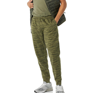 Pantalones de chándal deportivos para hombre superventas, pantalones de chándal informales de algodón 100% hechos a medida de cintura alta estilo activo - Product Image 1