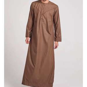 Style Koweït moderne arabe saoudien hommes Thobes Jubbah fabricant 2025 vêtements islamiques de haute qualité - Product Image 1