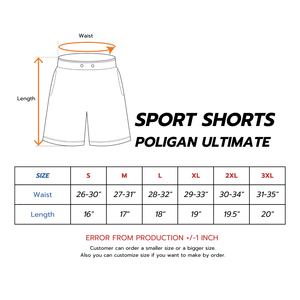 Micro poliéster 100% Blueman Sport Shorts Casual Hombres BM010 Mejor mayorista y grado de exportación Poliéster Tailandia OEM aceptable - Product Image 5