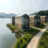 Villa en conteneur étanche à 5 chambres, préfabriquée sur 2 étages, norme australienne, pour l'Arabie Saoudite