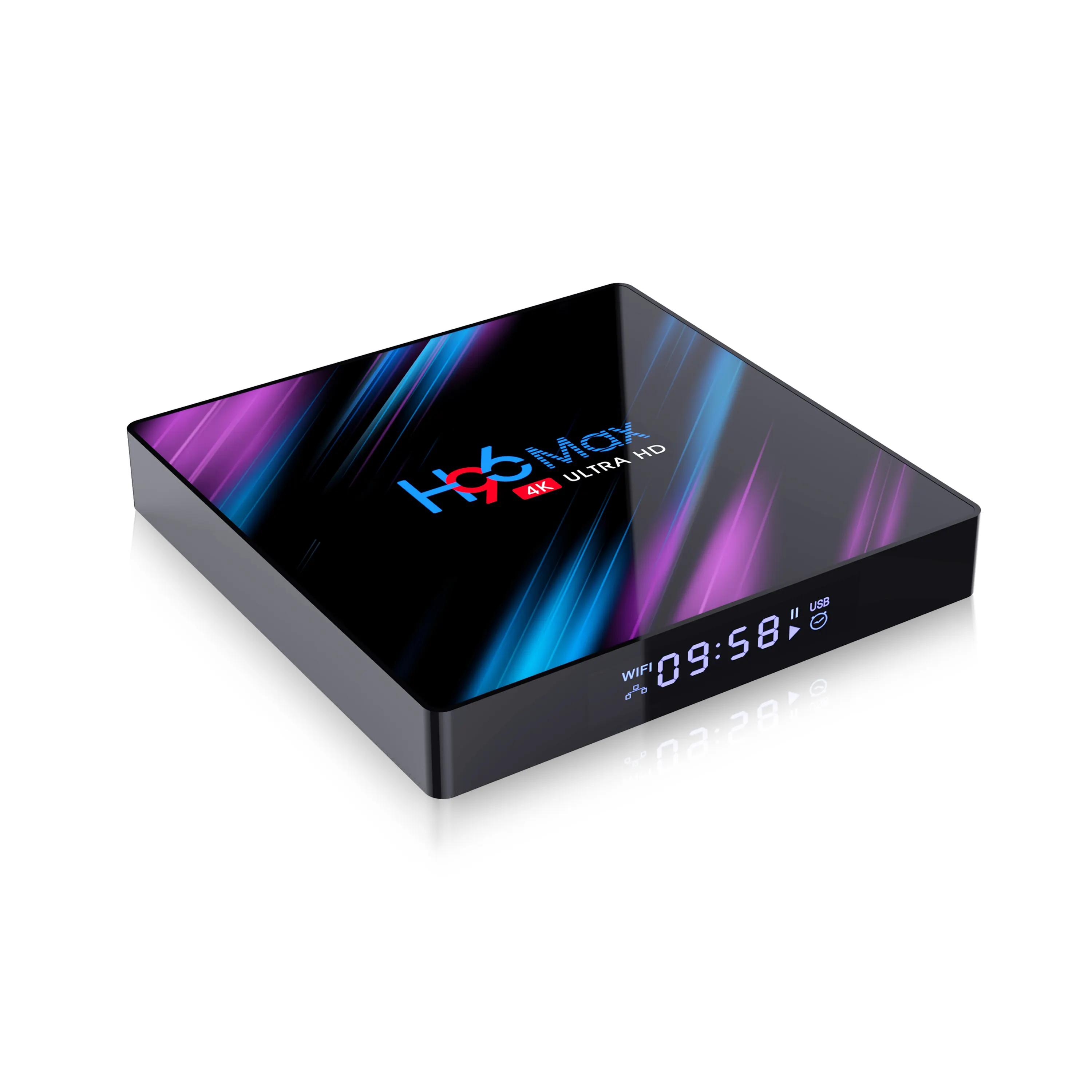 Settop Box Penyedia Produk Baru, Kotak Tv Android 9.0 Kombo Pembaruan Firmware Rk3318 H96 Max 4Gb 32Gb