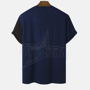 Impression de logo personnalisé T-shirts pour hommes Tissu tricoté 100% coton Tailles personnalisées pour adultes - Product Image 2