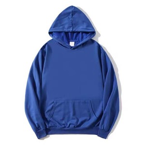 Sudadera con Capucha Deportiva Unisex para Hombre, 100% Algodón, con Logotipo OEM Bordado Personalizado, Sudadera con Capucha Lisa para Otoño - Product Image 1