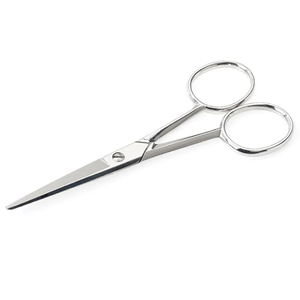 Tijeras Recortadoras de Vello Nasal de 4.5 Pulgadas con Punta Curva Afilada de Acero Inoxidable para Diestros, Duraderas, para el Cuidado de Barba, Bigote y Uñas - Product Image 3