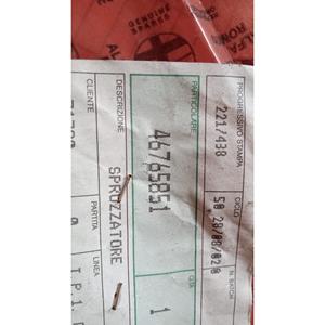 ALFA ROMEO 147 Serie (937_) (05>10) BOQUILLA DE LAVAPARABRISAS 46765851 - Product Image 6