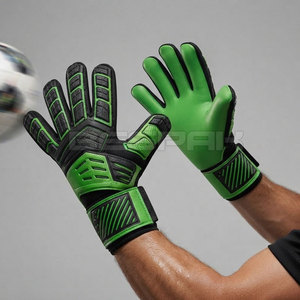 Guantes de Portero Ajustables para Adultos, Control Ergonómico, Soporte para Muñeca, Entrenamiento de Porteros de Fútbol, Competición - Product Image 2