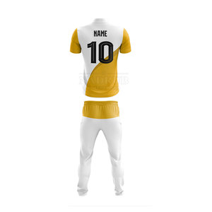 Meilleure méthode d'impression uniforme de cricket à faible quantité minimale de commande nouveau design uniforme de cricket vêtements de sport uniforme de cricket - Product Image 3