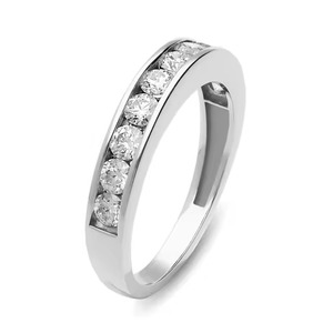 Bague de mariage en or massif 14 carats bague en diamant élégante forme de poire bague de fiançailles en diamant cultivé en laboratoire pour femme - Product Image 3