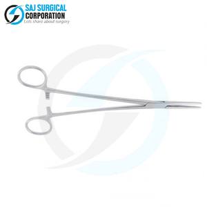 Pinzas profesionales para arteria Moynihan, abrazadera quirúrgica de acero inoxidable con mandíbulas curvas para hemostasia de cavidad profunda - Product Image 2