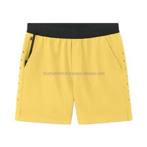Shorts actifs antistatiques de haute qualité Protection solaire Shorts extensibles à 4 voies pour les activités de plein air shorts pour hommes - Product Image 5
