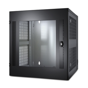 Armadio Rack a Parete SCHNEIDER ELECTRIC AR100 APC NetShelter 13U con Porta in Vetro a Doppia Cerniera per Elettronica e Strumentazione - Product Image 1