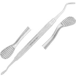 Lima de hueso manual Howard ProDent USA # 12 Instrumentos Quirúrgicos Dentales Hechos de Metal, Plástico y Acero - Product Image 1