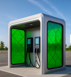 Estación de Carga con Microalgas – Estación de Carga Ecológica que Absorbe Carbono y Purifica el Aire - Product Image 1