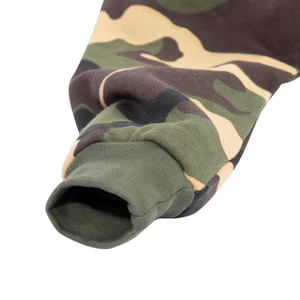 OEM logotipo personalizado de alta calidad de algodón de poliéster elegante Streetwear de los hombres de camuflaje de invierno sudaderas con capucha de talla grande esencial gran oferta - Product Image 5