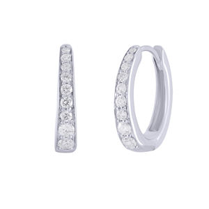 Stylish 18K Gold round Drop <b>Earrings</b> <b>for</b> <b>Women</b> Trendy Latest Design with Gorgeous Diamond - Product Image 5