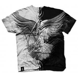 Camiseta Casual de Manga Corta con Cuello Redondo para Hombre, Estilo Urbano, 100% Algodón Orgánico de Alta Calidad, Secado Rápido, 200g, Estampado - Product Image 1