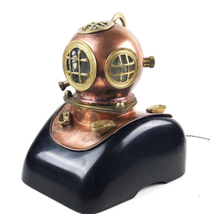 Casque de plongée sous-marine antique de qualité supérieure, magnifiquement fait main - Product Image 1