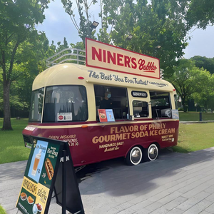 Vente chaude de chariot de boulangerie mobile de rue de petite taille, conforme aux normes australiennes, coloré, pour la vente de nourriture rapide - Product Image 5