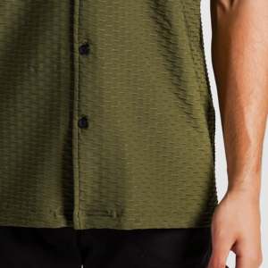 Camisa Casual de Hombre GAI, 100% Algodón Popelina, Diseño Floral Elegante, Cuello Mao, Tinte Liso - Product Image 6