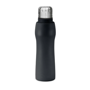 Stainless Steel <b>Water</b> <b>Bottle</b>, <b>Black</b> Customizable with Your Company Logo - Product Image 1