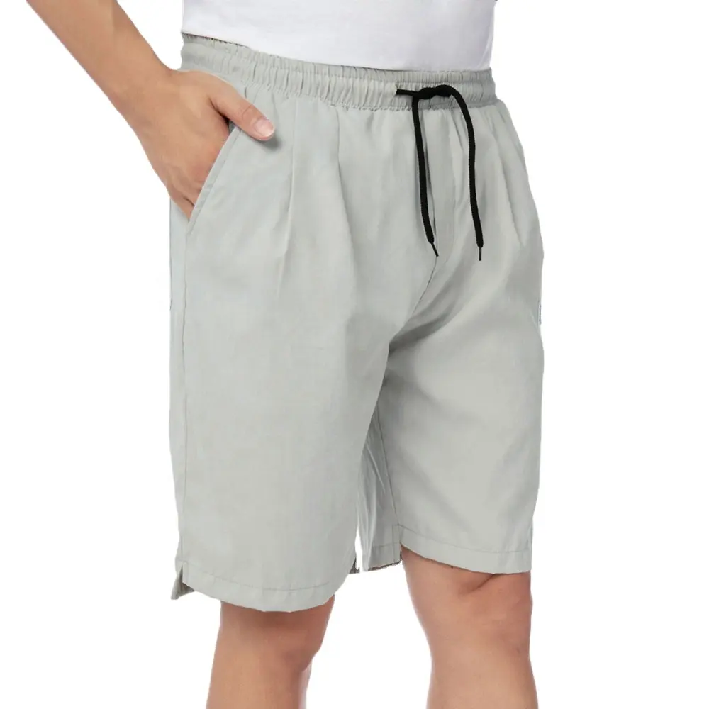 2024 Wholesale Men's Summer Sport Shorts Thin Casual Bermudas Black Classic Clothing Beach Shorts Male