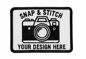 Customized Embroidered Iron-On Sew-On Hook Loop Embroidery Patches Custom Logo for Hats Clothes (Canvas 100% Polyester <b>Fabric</b>) - Product Image 4