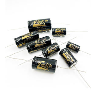 High Voltage Aluminum Electrolytic Capacitors-Axial Leads 20uf 600v for vintage radios, TV's, <b>guitar</b> amps, and audio equipment - Product Image 5