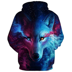 Streetwear-Sweat à capuche imprimé en 3D par sublimation avec votre propre conception/Sweats à capuche à impression 3D par sublimation - Product Image 2
