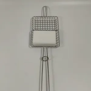 Jaula de jabón 316 de acero inoxidable de cocina de fábrica y coctelera de jabón y jaula de jabón para lavar platos - Product Image 4