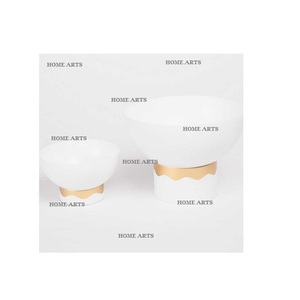 Set of 2 Different Sizes Dessert Serving Bowl Handmade Round Shape Dry Fruits Serving Bowls For Top Selling - Product Image 2