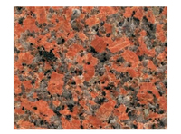 Granito rojo El mejor precio Diseño personalizado Granito pulido completo Disponible a bajo precio