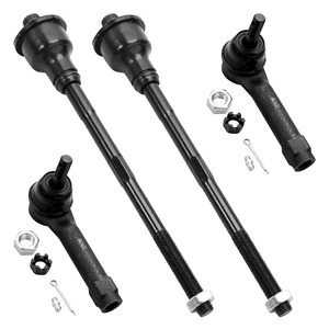 Kit de suspension avant Vypart 13 pièces 4x4/AWD avec bras de suspension supérieurs, rotules, biellettes de direction, biellettes de barre stabilisatrice, bras Pitman et bras de direction. - Product Image 3