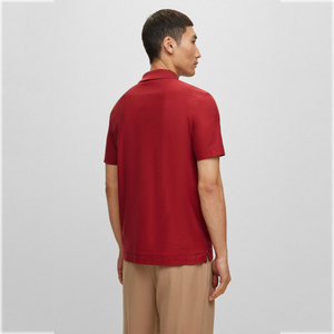 Polo d'été pour hommes léger et respirant en coton à manches courtes décontracté Golf Tennis Fashion Slim Fit Top - Product Image 2