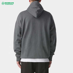 Nouveaux sweats à capuche unisexes personnalisés, 100% coton molletonné/éponge française, respirants et à séchage rapide, pull d'hiver - Product Image 6