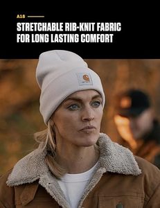 Bonnets en laine acrylique tendance pour femmes et hommes, design étoile, style d'hiver chaud, style extérieur - Product Image 5