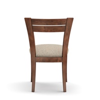 Chaise de salle à manger classique moderne, structure en teck massif, assise en velours, écologique, durable, imperméable, couleur personnalisable