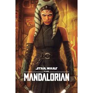 Affiche moderne The Mandalorian avec un design inspiré d'Ahsoka Tano - Product Image 2