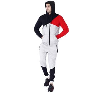Vente en gros de survêtements pour hommes 100% coton de haute qualité ensemble de vêtements de sport grande taille - Product Image 3