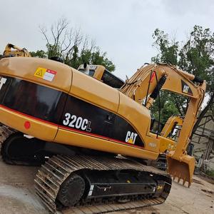 Excavateur Cat 320 à vendre utilisé avec de la peinture originale En stock Prêt pour l'expédition Matériel de construction de qualité supérieure - Product Image 2