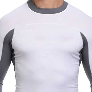 Haut de compression respirant à manches longues pour homme, idéal pour la gym, le BJJ et le MMA, avec design sublimé personnalisé, confortable et à séchage rapide - Product Image 4