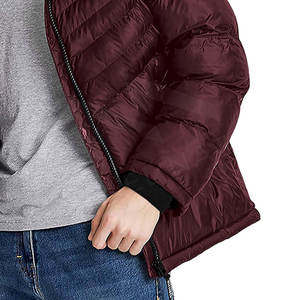 Veste matelassée d'hiver pour homme, personnalisée, design ODM, imperméable, respirante, avec capuche, style streetwear - Product Image 5