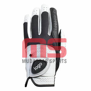 Guantes de golf de cuero genuino para hombre, guantes de golf de piel de oveja pura transpirables suaves para mano izquierda y derecha, cueros genuinos transpirables - Product Image 4