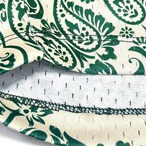 กางเกงขาสั้นเอวยางยืดผ้าตาข่าย/โพลีเอสเตอร์สไตล์ไฮสตรีทสำหรับผู้ชาย ลายพิมพ์ดิจิทัลแบบเรียบ บริการ OEM รับทำโลโก้ตามสั่ง เอวกลาง - Product Image 6