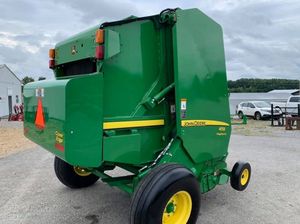 Empacadora de heno redonda más vendida Tractor de empacadora de heno redondo John Deer bastante usado Fácil de operar Comprar Tractor de empacadora de heno redonda automática - Product Image 2