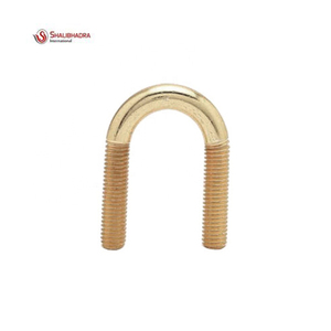 Durable Brass <b>U</b> <b>Bolts</b> – Industrial Strength, ISO Standard, Plain Finish, Factory Wholesale Offer - Product Image 1