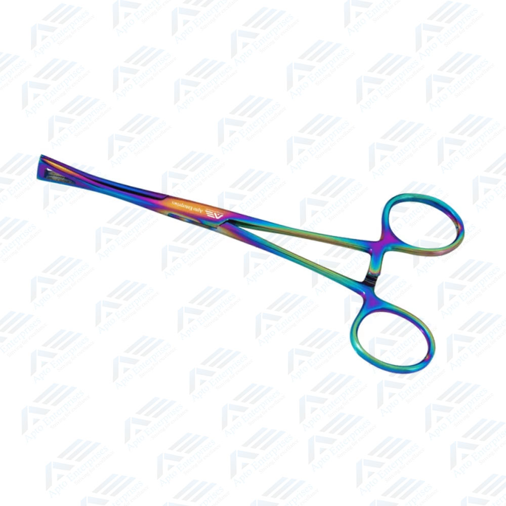 High Quality Pennington Non-Slotted (Closed End) Clamp Forceps Microsurgery Equipment Medic Instrument