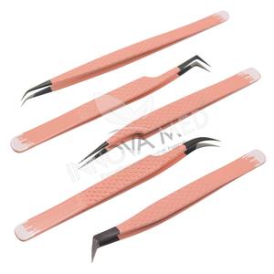 Últimas pinzas de pestañas de Venta caliente Extensión de pestañas postizas hechas en Pakistán Pinzas de pestañas ligeras de nuevo estilo natural - Product Image 4