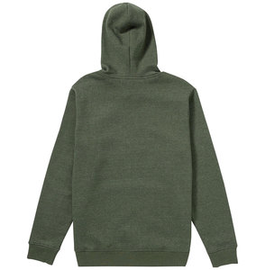Sudadera con capucha de lana para hombre de gran tamaño con logotipo personalizado, sudadera térmica gruesa con hombros descubiertos para invierno - Product Image 2