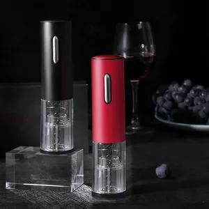 Factory Wholesale USB Rechargeable Automatic Electric Wine Bottle Opener Wine Corkscrew Set With Foil Cutter Wine Pourer