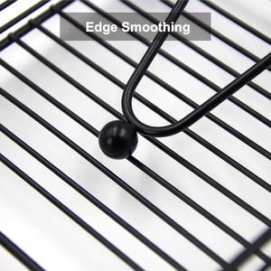 Modern European Flat <b>Metal</b> Rectangle Durable Eco-Friendly Napkin Holder <b>Weighted</b> Arm Creative Tissue Dispenser Kitchen Dining - Product Image 4